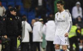 Cristiano Ronaldo marcó un gol al Atlético de Madrid, pero no sirvió de mucho.