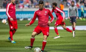 Lewandowski aseguró que la paciencia será clave para salir bien librados ante el Atlético. Foto EFE.