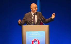 'Estoy a favor de una coorganización', dijo Infantino.
