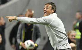 Luis Enrique sigue trabajando con sus jugadores para llegar al cien por ciento en el inicio de la temporada.