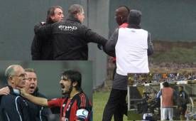 Uno de las peleas más recordadas es la de Gattuso con Joe Jordan, que trabaja para el Tottenham. La de Balotelli con Mancini también aparece en la lista.
