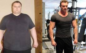 Mike Waudby pesaba 463 libras y llegó a estar tan deprimido por su sobrepeso que intentó suicidarse muchas veces. Luchó y le dio a su vida un giro de 180 grados y ahora lo apodan “Señor Músculo”. Bajó 252 libras en 18 meses.