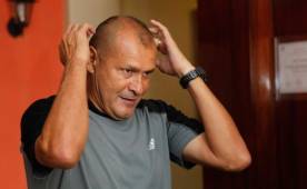 Wilmer Cruz dice que espera un juego disputado ante Real España por que la propuesta de Mauro Reyes también es ofensiva. Foto Nepalí Romero