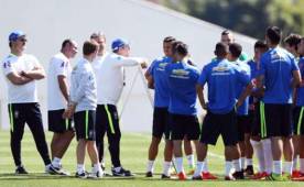 Brasil realizó este martes su último entrenamiento antes de enfrentar a Honduras en semifinales de Juegos Olímpicos.