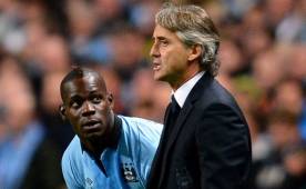 Mancini dirigió en Inter y Manchester City a Balotelli.