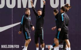 Barcelona se llevó a toda su plantilla a Madrid. FOTO AFP