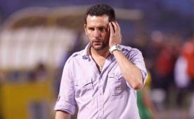 El técnico costarricense del Real España Javier Delgado dijo que siente frustración y temor por la muerte del dirigente Mario Verdial. Foto DIEZ