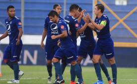 Motagua estrenó la nueva indumentaria ante el Saprissa de Costa Rica.