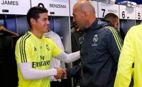 James Rodríguez ha tenido muy pocos minutos en los últimos juegos del Real Madrid.