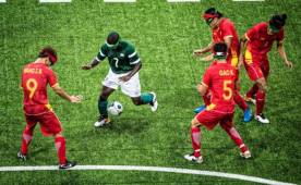 Jefinho ha marcado dos de los golazos de lo que va en los Juegos Paralímpicos.