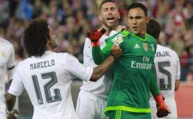 Según Marca, las grandes tapadas que ha hecho Keylor Navas la ha hecho acreedor a un sobrenombre en el camerino del Real Madrid. Foto AFP