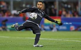El costarricense Keylor Navas ha disputado un total de 42 juegos clase A con el Real Madrid. (Real Madrid)
