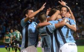 Belgrano inició con pie derecho el torneo en Argentina, venció 3-1 al Nueva Chicago. Pero el catracho Jerry Bengtson no vio acción. Foto @alma_verdinegra