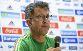 El técnico colombiano de México Juan Carlos Osorio durante una rueda de prensa.