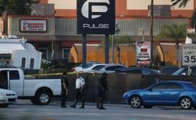 Una vista panorámica de la discoteca donde ocurrió la masacre. Foto AFP.
