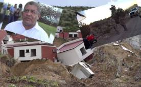 Así quedó la residencial de Ciudad del Ángel de Tegucigalpa.
