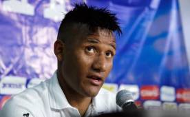 Luis Garrido expresó que los jugadores de la Selección de Honduras están bien concentrados en el juego contra México y quieren darle una alegría al pueblo. Foto Neptalí Romero