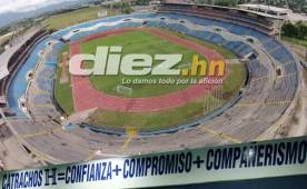 El estadio Olímpico lucirá espectacular para el duelo de este martes entre Honduras y México. FOTOS: Delmer Martínez