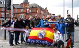 El Real Madrid recibirá esta noche (tarde en Honduras) el apoyo de 2.500 aficionados en Manchester. (FOTO: Twitter)