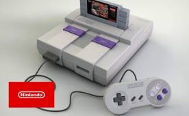 Nintendo regresaría a su antiguo logo en tonos rojo y blanco, un logo que se popularizó más en la época del Super Nintendo.