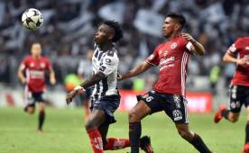 Alberth Elis recién se integró a la disciplina del Monterrey de México.