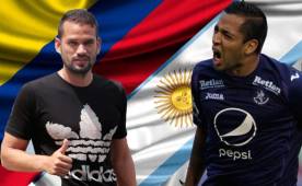 Mario Abadía y Lucas Gómez son los grandes representantes colombianos y argentinos en la Liga Nacional de Honduras.