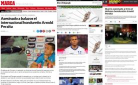 Los medios internacionales más importantes del mundo han hecho eco del asesinato de Arnold Peralta.