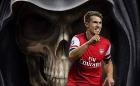 Muchos no lo creen, pero sus goles y las muertes de famosos, ratifican la llamada 'maldición' de Aaron Ramsey.