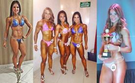 Las bellas chicas honduras, Fanny Ulloa, Sandra Alvarado y Helem Pineda.