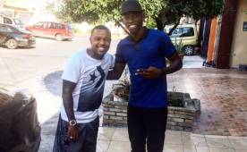 Alberth Elis compartió su domingo con Dorlan Pabón, compañero suyo en Monterrey.