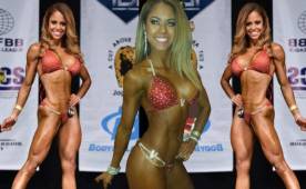 Alejandra Santos es una de las mujeres más bellas del deporte de los músculos en Estados Unidos. FOTO: Cortesía
