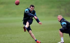 Christian Fuchs está cerca de ganar el título en la Premier League con el Leicester City.