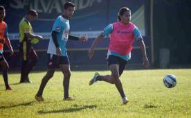 Aldo Oviedo arrancó los trabajos de pretemporada con el Real España tras jugar con el Vida en el Apertura. Foto Neptalí Romero