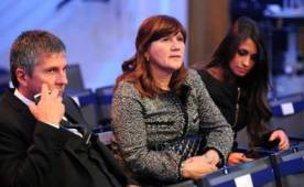 Los padres de Messi sufrieron la agresión de los aficionados chilenos.