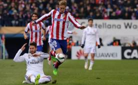 Fernando Torres jugó 59 minutos en su regreso al Atlético de Madrid y se vio muy activo. Foto AFP