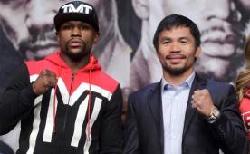 Las casas de apuestas ponen como claro favorito al norteamericano Floyd Mayweather. Pero lo que mejor pagarán será un empate. Foto AFP