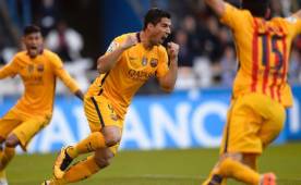 Luis Suárez realizó una magistral actuación al anotar cuatro de los ocho goles.