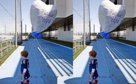 Martín, hijo de Iker Casillas, visitó a su papá en Valdebebas.