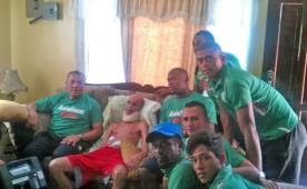 Enrique Reneau se vio muy feliz en la visita del Platense. (Foto: Cortesía Kevin Manzanares)