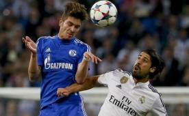 Sami Khedira jugando el martes anterior ante el Schalke en el Bernabéu.