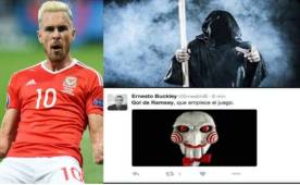 Aaron Ramsey se ha robado la atención en los memes de este lunes en la Eurocopa tras el triunfo ante Rusia. Cada vez que anota un famoso muere y la advertencia ha llegado. Gareth Bale también es protagonista.