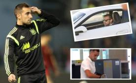 Paco Alcácer vivió hoy un día intenso, pruebas médicas con Barcelona y luego concentración con España.