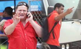 El presidente de Real Sociedad reaccionó muy molesto por la señal que hizo Noel Valladares.