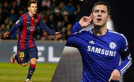 Lionel Messi y Eden Hazar son los líderes de la lista de jugadores más caros del mundo.