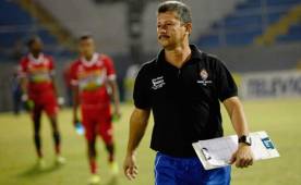 Mauro Reyes criticó el trabajo del árbitro Héctor Rodríguez. Foto Delmer Martínez