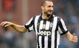 Giorgio Chiellini, defensa de la Juventus de Italia.