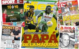 Las portadas de los diarios deportivos en el mundo. Échales un vistazo.
