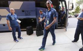 Honduras llega a Kansas City con la obligación de asegurar el lunes ante Haití su pase a cuartos de Copa Oro. Foto Juan Salgado / Enviado Especial