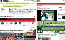 Estas fueron algunos de los titulares de la prensa tica tras la pelea de Wanchope.