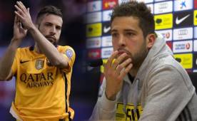 Jordi Alba no culpa al árbitro de la eliminación del Barcelona.